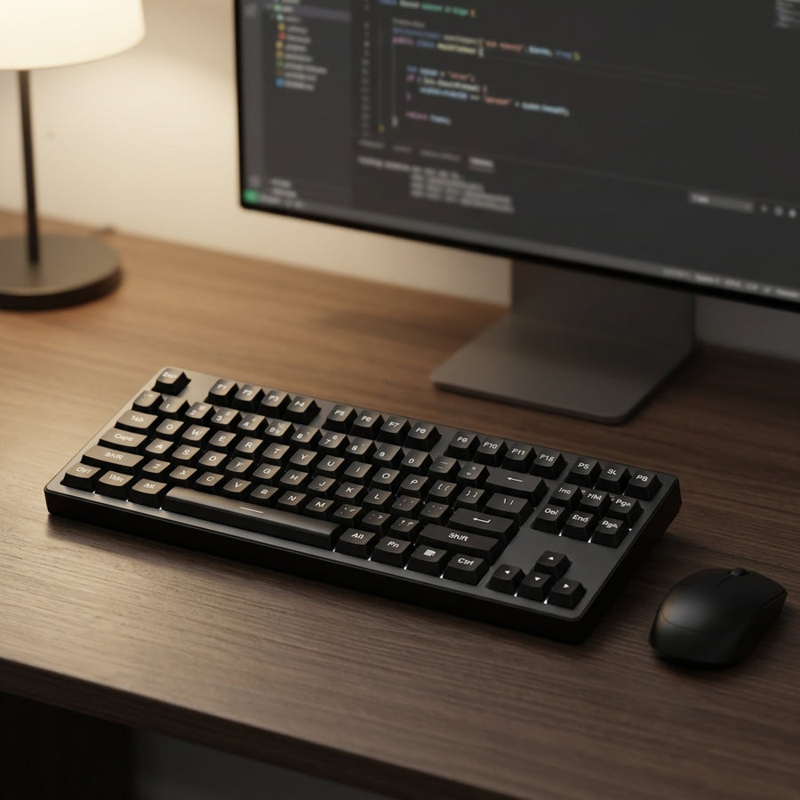 Office Game Wireless Bluetooth Three-model Mechanical Keyboard